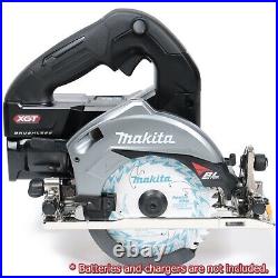 Makita HS005GZ 40v Brushless Cordless Circular Saw 125mm Tool Only Blue, Black