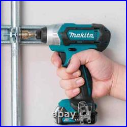 Makita Impact Driver 12V max CXT 1.5 Ah Lithium-Ion Cordless Drill Combo Kit