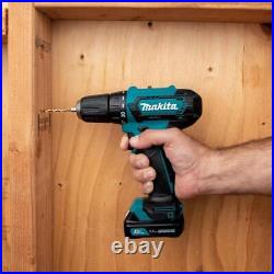 Makita Impact Driver 12V max CXT 1.5 Ah Lithium-Ion Cordless Drill Combo Kit