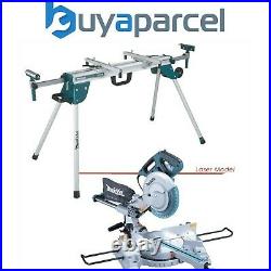 Makita LS1018L 110v 260mm Laser Bevel Sliding Mitre Saw with Blade and Leg Stand