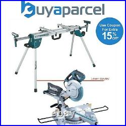 Makita LS1018L 240v 260mm Laser Bevel Sliding Mitre Saw with Blade and Leg Stand