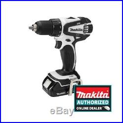 Makita LXFD01CW 18-Volt Compact Lithium-Ion Cordless 1/2-Inch Driver-Drill Kit