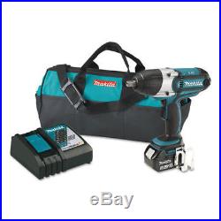 Makita LXT 18V Cordless Lithium-Ion 1/2 in. Impact Wrench Kit XWT041X New