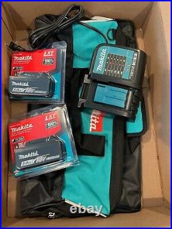 Makita LXT 18V Lith-Ion Battery Rapid Charger Starter Pack 2x 5.0AH BL1850BDC2X