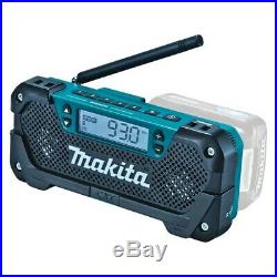 Makita MR052 10.8V CXT Job Site AM / FM Battery Cordless Radio +Battery +Charger