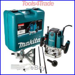 Makita RP1801XK 240v 1/2 Plunge Router Fixed Speed Collet 1650w Motor 70mm Case