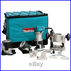 Makita RT0701CX3 1-1/4 HP 10,000-30,000 Rpm Variable Speed Compact Router Kit
