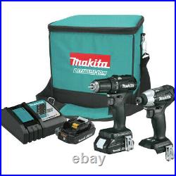 Makita Sub-Compact Brushless Cordless Combo Kit CX200RB-R Certified Refurbished