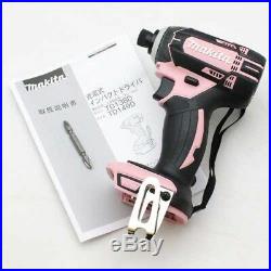 Makita TD149DZP Rechargeable Impact Driver 18V Pink Body Only Japan Tracking
