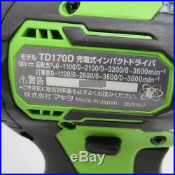 Makita TD170DZ impact driver lime TD170DZL 18V body only made in japan