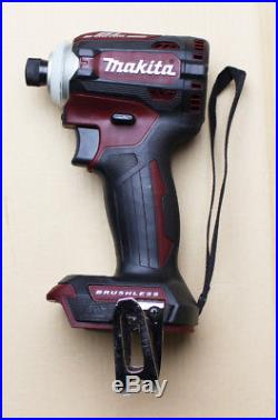 Makita TD171DZ Impact Driver TD171DZAR Authentic Red 18V Body Only from Japan