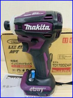 Makita TD172D Impact Driver TD172DZAP Authentic Purple 18V Body tool only