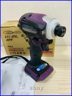 Makita TD172D Impact Driver TD172DZAP Authentic Purple 18V Body tool only