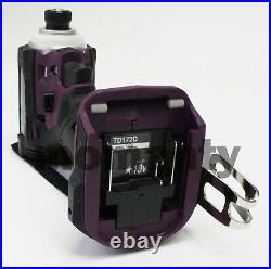 Makita TD172D Impact Driver TD172DZ Purple 18V 1/4 Brushless Tool Only and Case