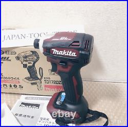 Makita TD172D Impact Driver TD 172 DZ AR Authentic Red 18V Only Body and Box NEW