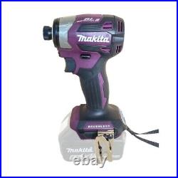 Makita TD173DZ 18V 1/4 Brushless Impact Driver Purple Tool Only Brand New