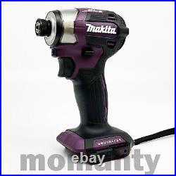 Makita TD173DZ Impact Driver TD173DZAP Purple 18V 1/4 Brushless Tool Only