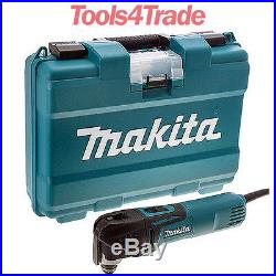 Makita TM3010CK Oscillating Multi-Tool Tool-Less Access. Quick Change Blade 240V