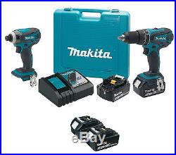 Makita Tools XT211MB 18V LXT Li-Ion Cordless Drill & Driver Kit with Battery Pack