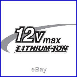 Makita WT01W 12V Max Lithium-Ion Battery Anvil Cordless 3/8 Impact Wrench Kit