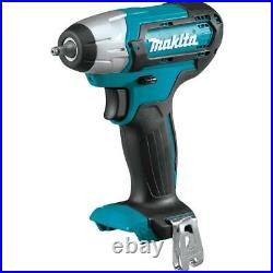 Makita WT04Z 12 Volt 1/4 Inch Square CXT Cordless Impact Wrench, Bare Tool