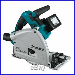 Makita X2 LXT 18V Lithium Ion 6.5 Inch Plunge Circular Saw, Tool Only(Open Box)