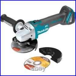 Makita XAG04Z 18V Cordless 4-1/2-Inch/5-Inch Cut-Off/Angle Grinder (Tool Only)
