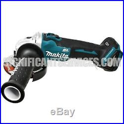 Makita XAG04 18V Cordless Brushless Angle Grinder 4 1/2 5 Cut off With Batteries