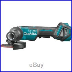 Makita XAG20Z 18-Volt Brake Paddle Switch Cut-Off/Angle Grinder Bare Tool