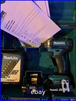 Makita XDT11R 18V LXT Li-Ion Cordless Impact Drive, 2 Batteries, Charger & Case