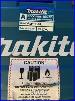 Makita XDT11R 18V LXT Li-Ion Cordless Impact Drive, 2 Batteries, Charger & Case
