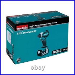 Makita XDT131 18V LXT Lithium-Ion Brushless Cordless Impact Driver Kit 3