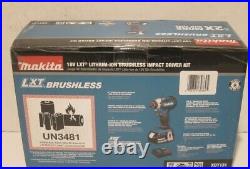 Makita XDT131 18Volt 1/4 3.0Ah LXT Brushless Cordless Impact Driver Kit