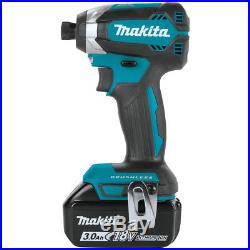 Makita XDT131 18-Volt 1/4-Inch 3.0Ah LXT Brushless Cordless Impact Driver Kit