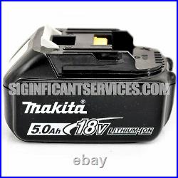 Makita XDT13 18V Brushless Cordless 1/4 Impact Driver Drill BL1850B 5.0 Battery