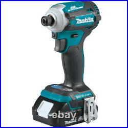 Makita XDT16R 18 volts LXT Compact Brushless Cordless 4 Speed Impact Driver Kit