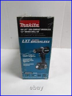 Makita XFD15SY1B 18V LXT Sub-compact Brushless Drill-Set Kit Black NEW SEALED