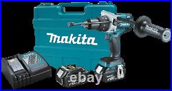 Makita XPH07MB-R 18V LXT Brushless 1/2 Hammer DriverDrill Kit, 4Ah (Recon)