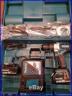 Makita XPH07M 18V LXT 1/2 Hammer Drill Kit with 5AH Batteries New