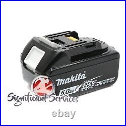 Makita XPH14Z 18V Li-Ion Brushless 1/2 Hammer Driver Drill 5.0 Ah Battery Kit