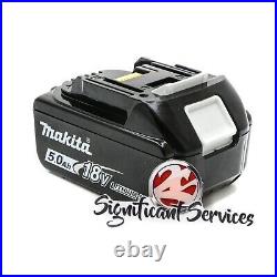 Makita XRH01Z 1 18V LXT SDS plus Brushless Rotary Hammer Drill 5.0 Ah Battery