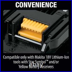 Makita XRJ04Z 18V LXT Cordless Reciprocating Saw (2) Battery Bundle Kit