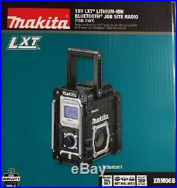 Makita XRM06B 18 Volt Lithium ion Bluetooth Job Site Radio NEW