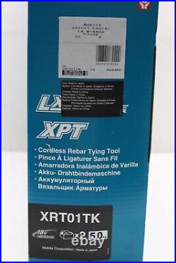 Makita XRT01TK 18V LXT Li-Ion Brushless Cordless Rebar Tying Tool Kit (5.0Ah)NEW
