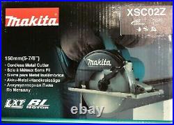 Makita XSC02Z Brushless Cordless 18 volt 5 7/8 Metal Cutting Saw New in Box