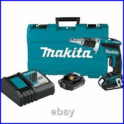 Makita XSF03R 18V LXT LithiumIon Drywall Screwdriver Kit 2.0Ah