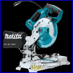 Makita XSL05Z-R 18V Brushless 61/2 Compact DualBevel Comp Miter Saw withLaser