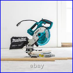 Makita XSL05Z-R 18V Brushless 61/2 Compact DualBevel Comp Miter Saw withLaser