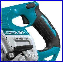 Makita XSR01PT (36V) Brushless Cordless Rear Handle 7-1/4-Inch Circular Saw Kit