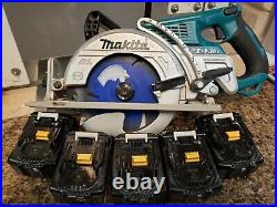 Makita XSR01 (36V) Brushless Cordless Rear Handle 7-1/4-Inch Circular Saw Kit